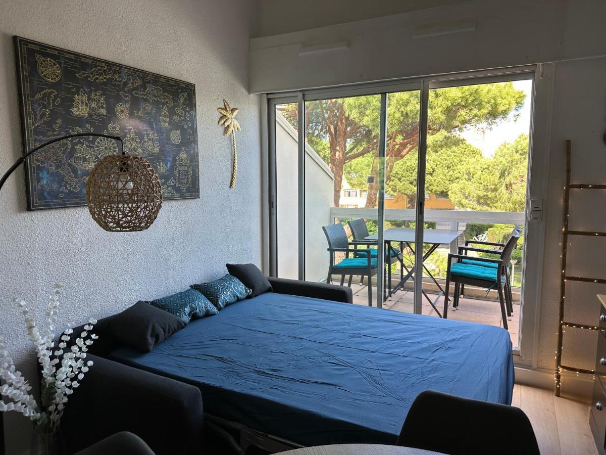 Duplex Meuble Avec Terrasse Dans Residence Avec Piscine Agde Ngoại thất bức ảnh